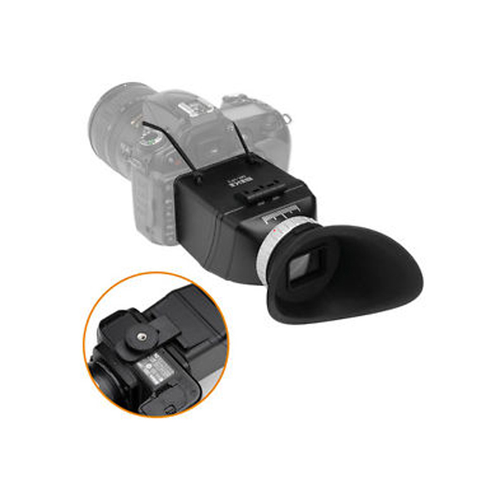 MeiKe MK-VF2 LCD Screen Viewfinder for Canon Nikon Fujifilm Olympus DSLR Cameras MeiKe MK-VF2 LCD Screen Viewfinder for Canon Nikon Fujifilm Olympus DSLR Cameras