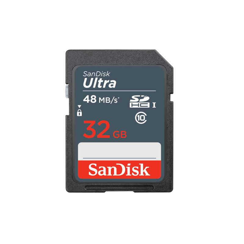 SanDisk ULTRA SDHC UHS-I 32GB 48MB/320X เมมโมรี่