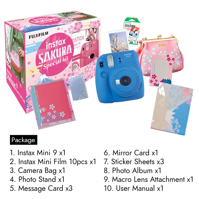 Fujifilm Instax Mini 9 Sakura Set