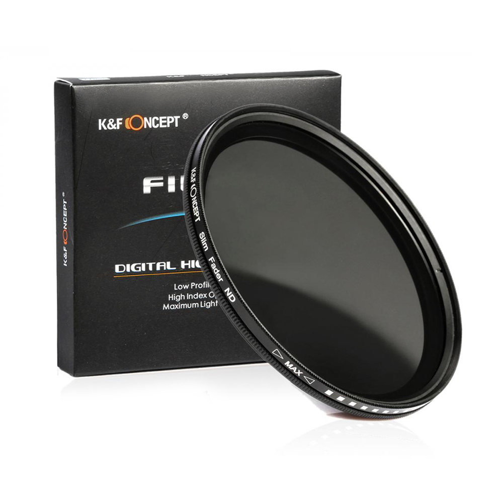 K&F CONCEPT 46mm ND2-400 Variable Neutral Density ND Filter
