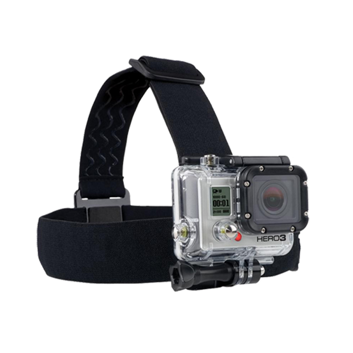 SJCAM Head Strap สายรัดหัวคาดหมวกกันน็อค สำหรับ ActionCam