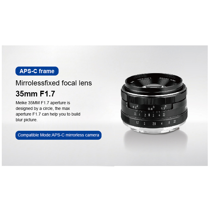 MEIKE 55MM F1.4 FOR FUJI X-MOUNT APS-C