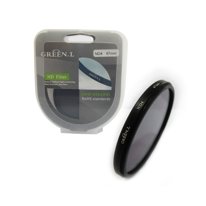Green.L ND4 Filter 67mm ลดแสงได้ 2 สต็อป Green.L ND4 Filter 67mm ลดแสงได้ 2 สต็อป