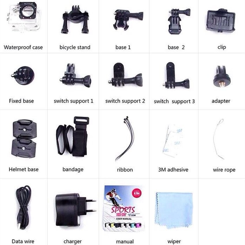 SJCAM C300 4K Dual Touchscreen Action Camera (แบต2+แท่น)