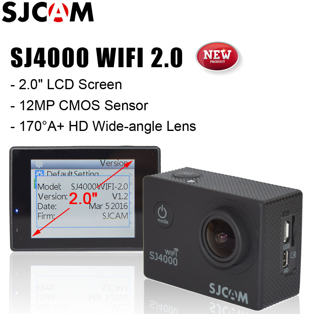 SJCAM C300 4K Dual Touchscreen Action Camera (แบต2+แท่น)