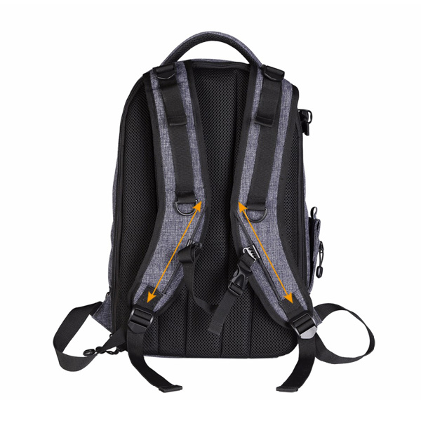 K&F CONCEPT KF13.044 DSLR CAMERA BACKPACK LARGE GREY