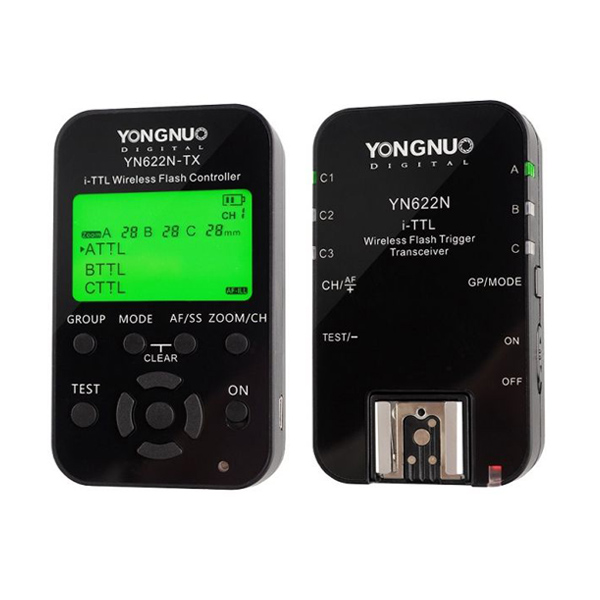 YONGNUO YN622N-KIT Wireless i-TTL Trigger with LED Screen for Nikon