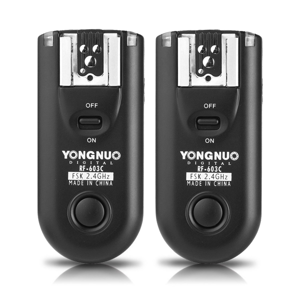 YONGNUO RF-603C II Wireless Flash Trigger for Canon YONGNUO RF-603C II Wireless Flash Trigger for Canon