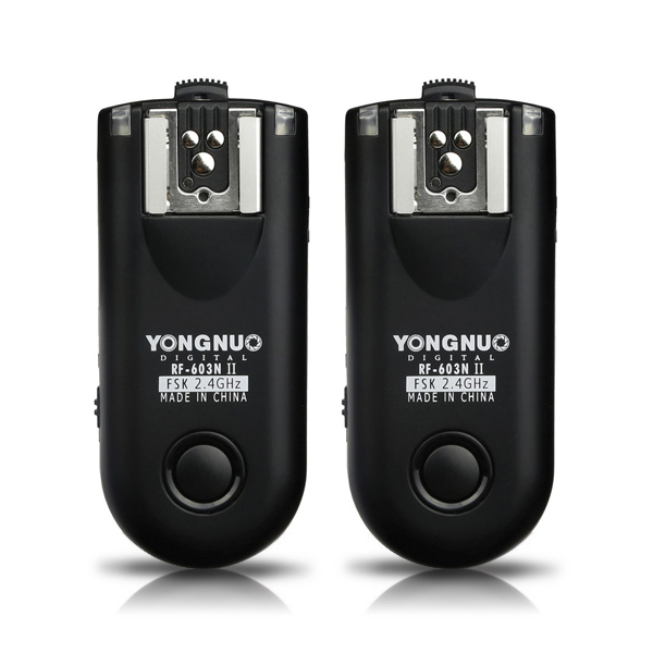 YONGNUO RF-603N II Wireless Flash Trigger for Nikon YONGNUO RF-603N II Wireless Flash Trigger for Nikon