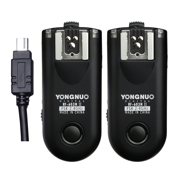 YONGNUO RF-603N II Wireless Flash Trigger for Nikon