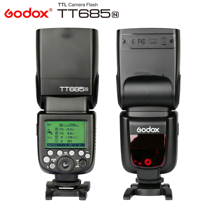 FLASH GODOX TT685N TTL HSS SPEEDLITE for Nikon FLASH GODOX TT685N TTL HSS SPEEDLITE for Nikon