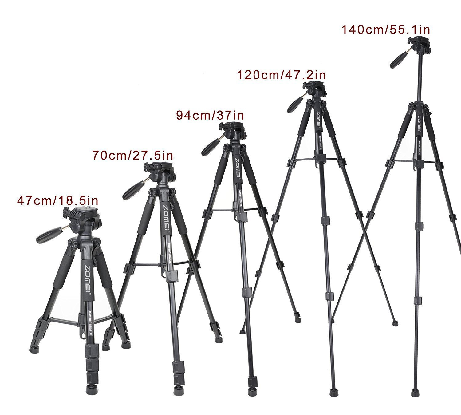 Zomei Q111 Professional Aluminium Tripod  ขาตั้งกล้อง