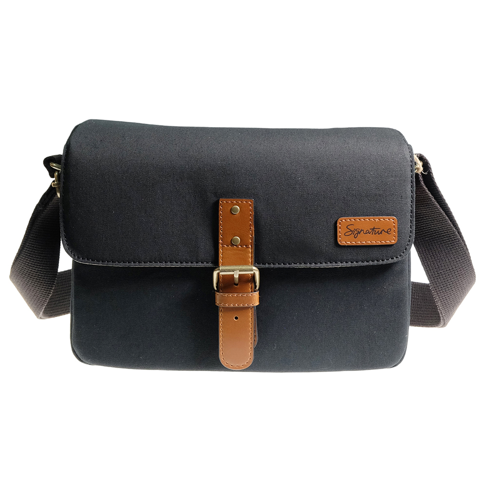 Pu Leather Vintage Bag No.B113B - DARK BROWN