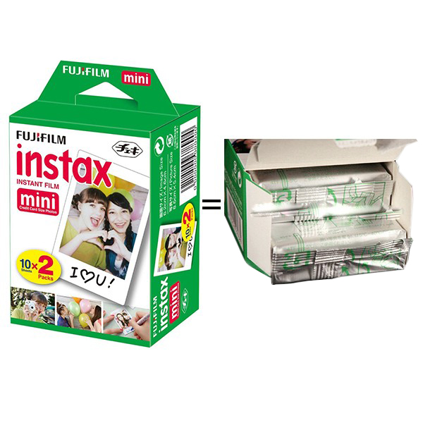 Fujifilm Instax Film Blank - Twin Pack  