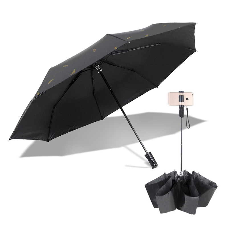 ร่มเซลฟี่ Papaler Umbrella Glazed Flower with Remote Control 