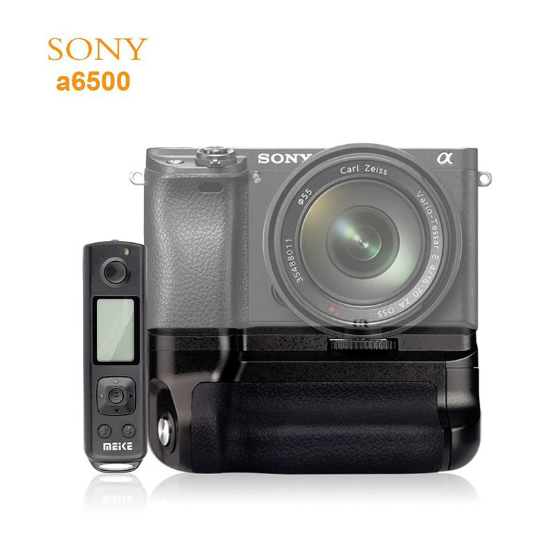 Meike MK-A6500 PRO Built-in 2.4GHZ Remote for Sony A6500 Meike MK-A6500 PRO Built-in 2.4GHZ Remote for Sony A6500