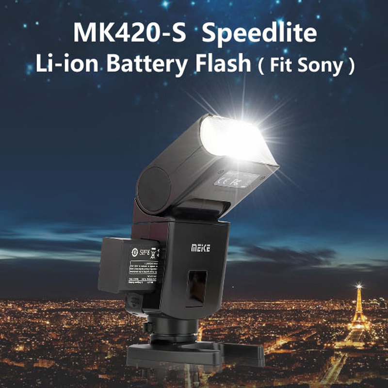 Meike MK420 TTL 2.4GHz Lithium-ion Speedlite For Sony