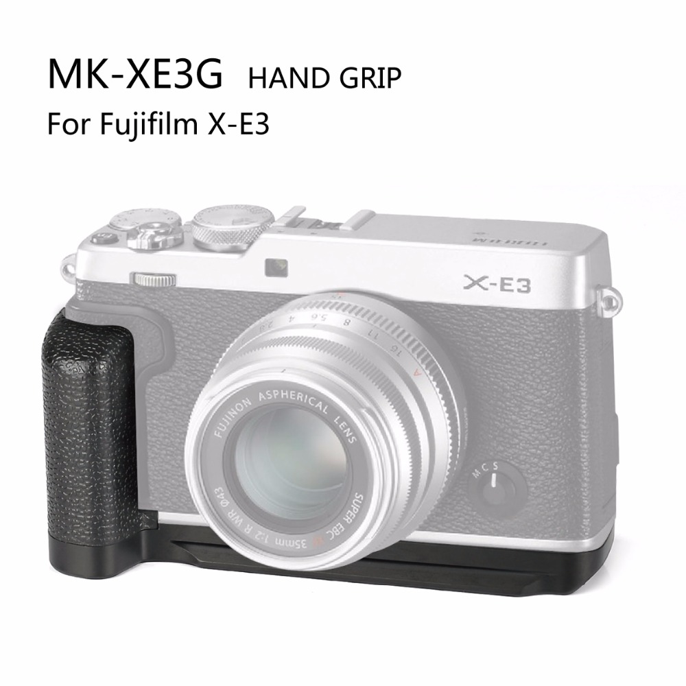 Meike MK-XE3G Metal Hand Grip Holder for Fujifilm X-E3 Meike MK-XE3G Metal Hand Grip Holder for Fujifilm X-E3