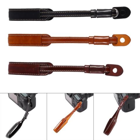 Wrist Strap Leather Hand Camera NV-DCWS for Mirrorless Wrist Strap Leather Hand Camera NV-DCWS for Mirrorless