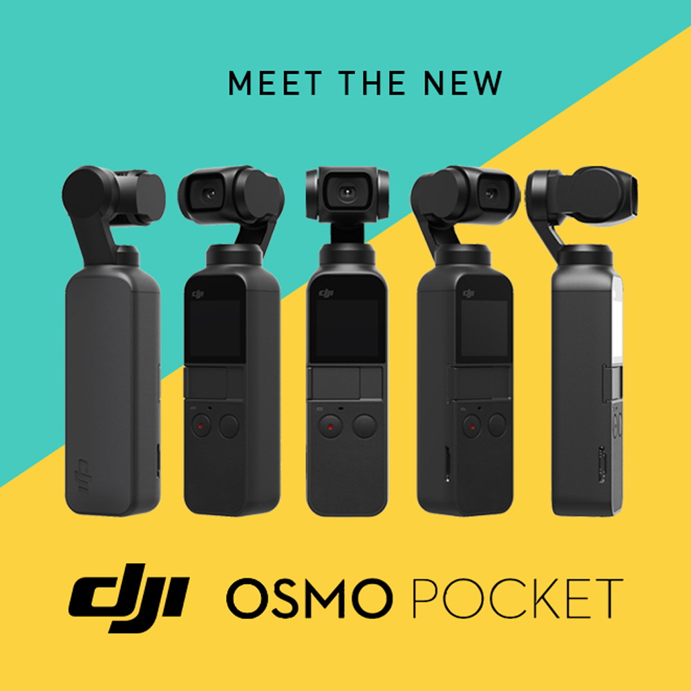 Osmo Pocket - 4K/60FPS Handheld 3-Axis Camera 