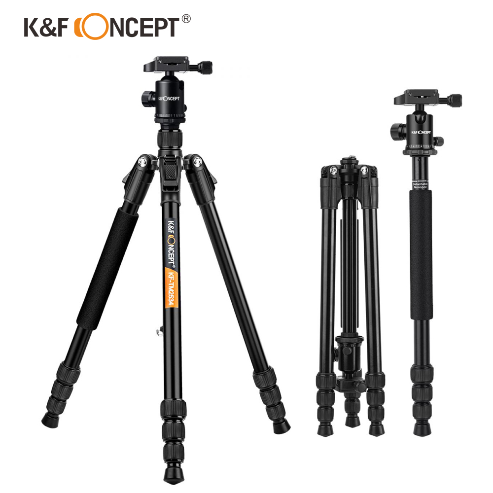 K&F Concept Tripod TM2534 Aluminium Monopod ขาตั้งกล้อง K&F Concept Tripod TM2534 Aluminium Monopod ขาตั้งกล้อง