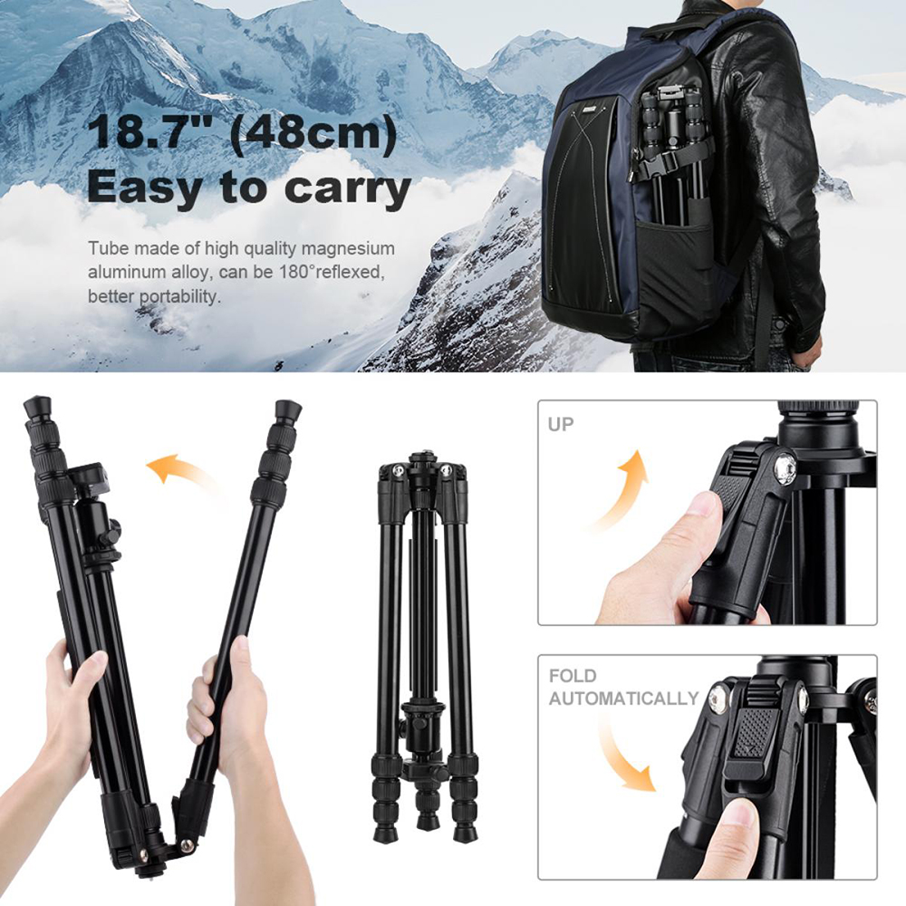 JIEYANG JY0508AM ​​ Max Load 5KG Camera Tripod For Video Stand DSLR  ขาตั้งกล้อง