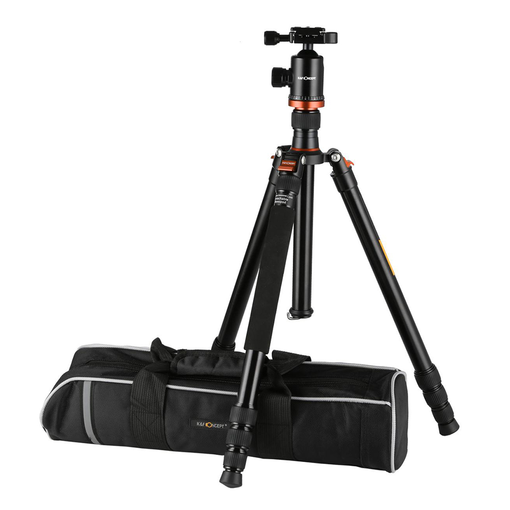 K&F Concept Tripod TM2324 Orange Aluminium ขาตั้งกล้อง