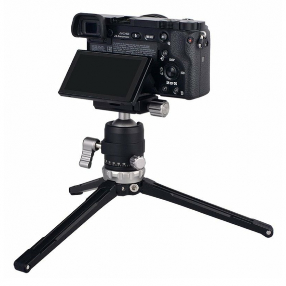 K&F Concept Tripod TM2235 Silver Aluminium ขาตั้งกล้อง