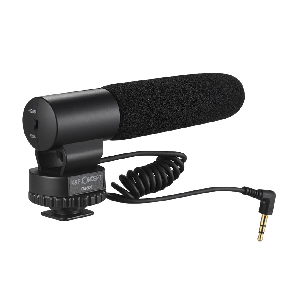 K&F Concept CM-300 Microphone Audio Recording Video 