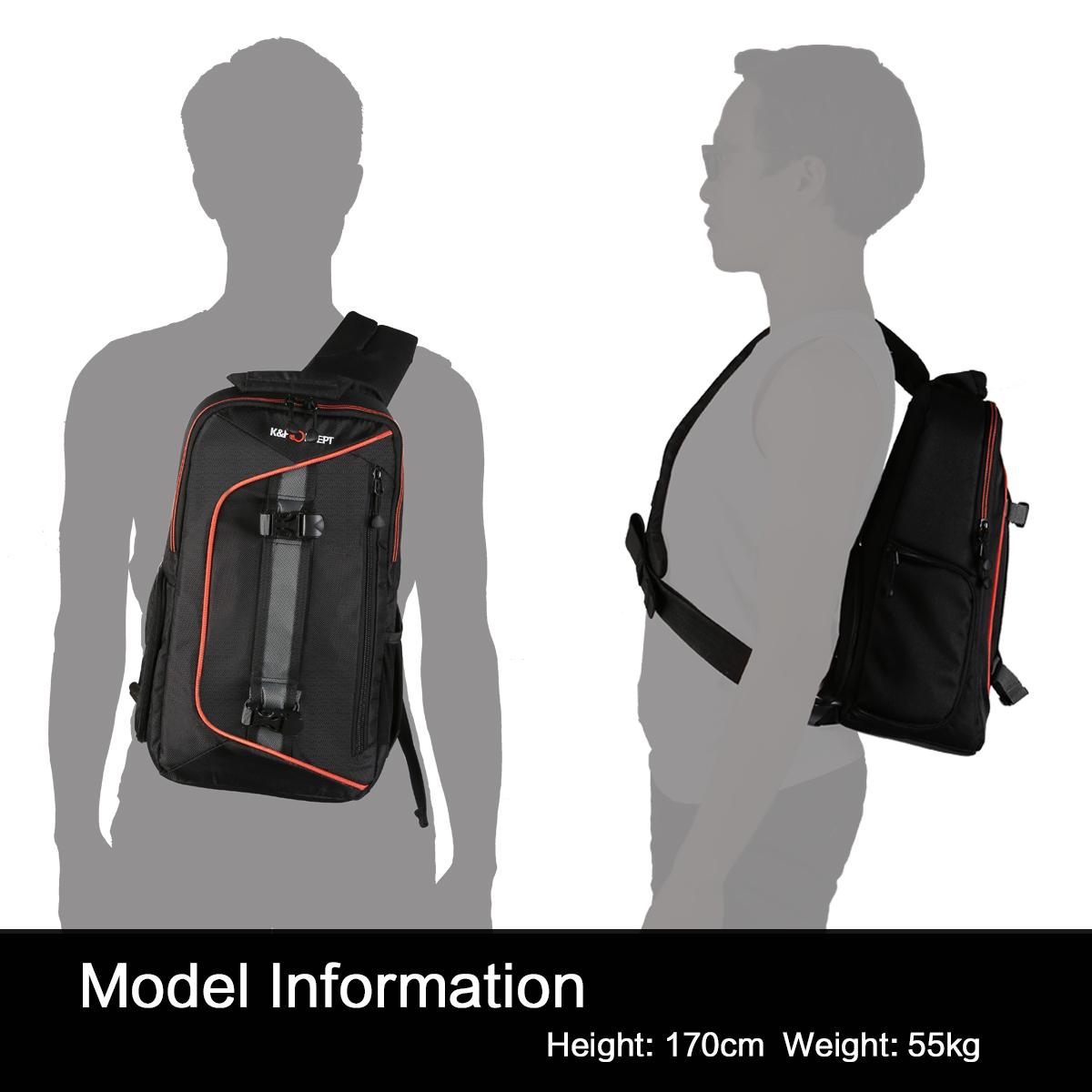 K&F Concept 13.050 Sling Camera Bag Backpack 