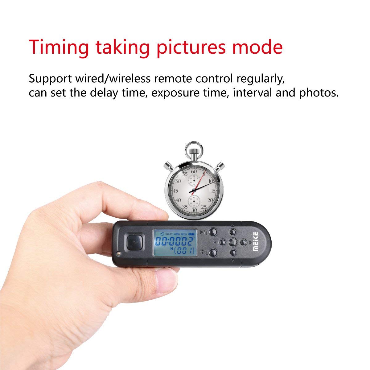 Meike Remote Shutter 2.4G Wireless MK-RC8 S2 for Sony E-mount