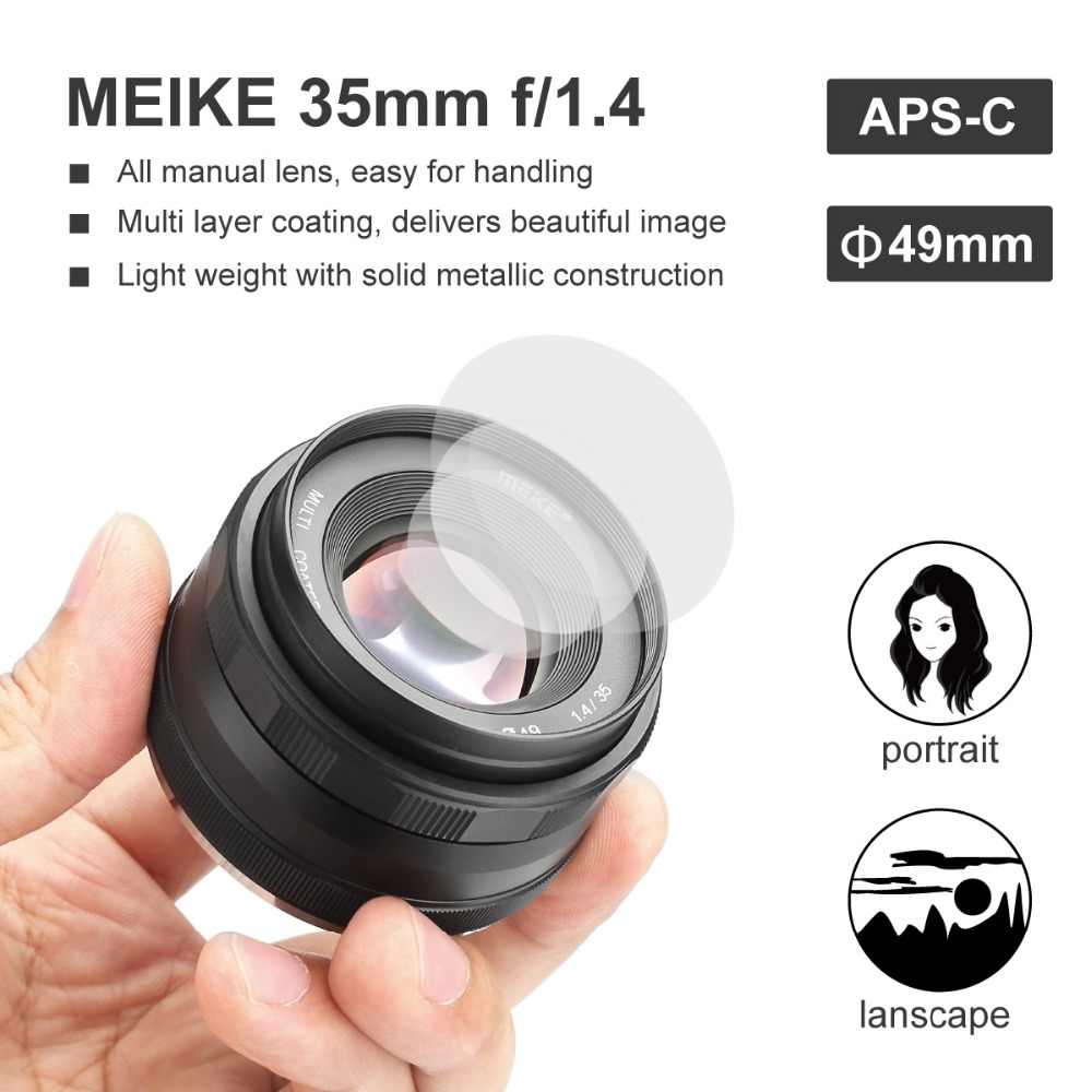 Lens MEIKE 50mm T2.2 Manual Focus Cinema Lens for Sony E Mount