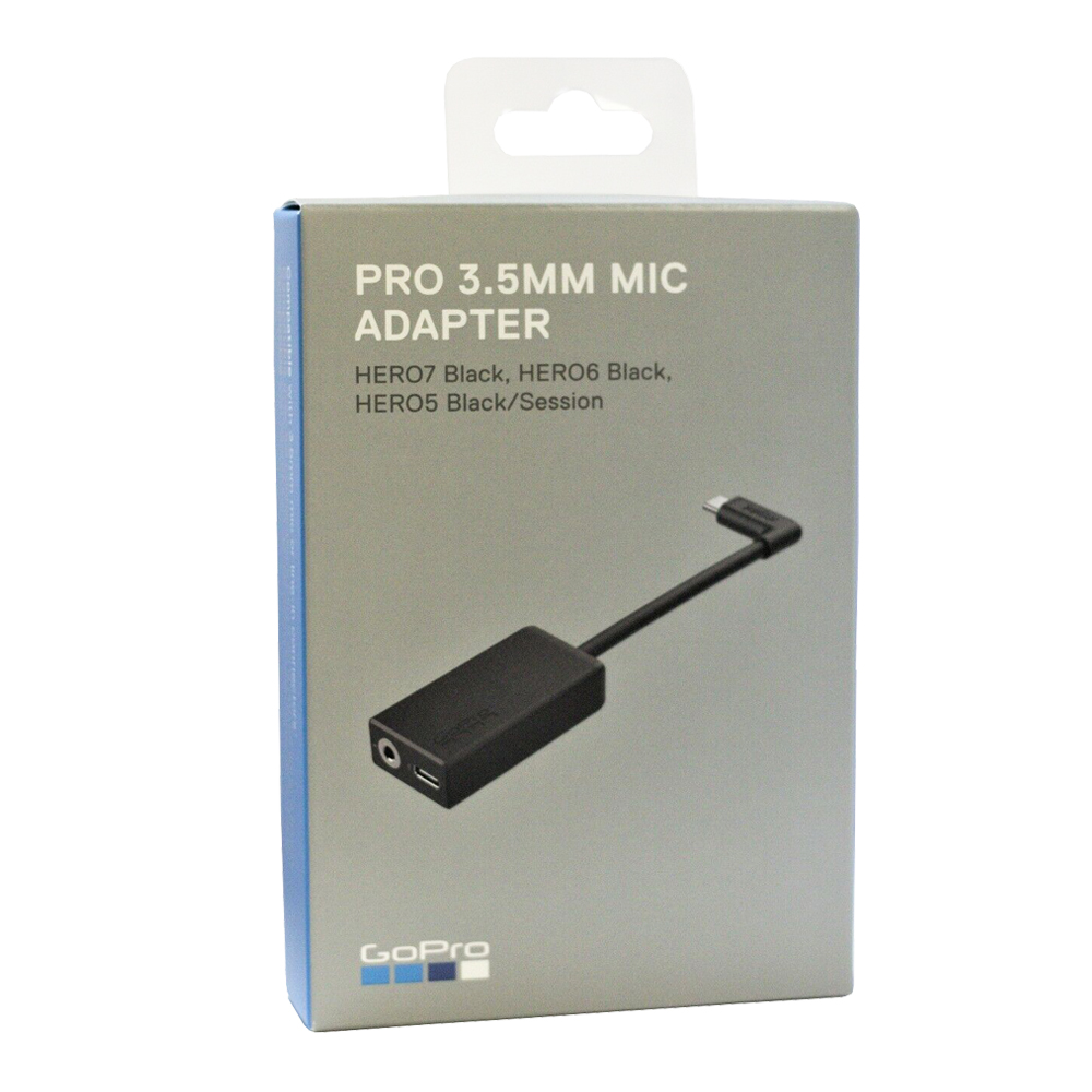 GoPro Pro 3.5mm Mic Adapter for Hero10/Hero9/Hero8 /Hero7