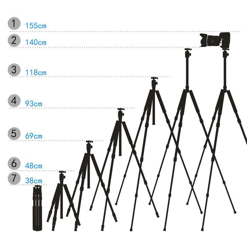 JIEYANG JY0508AM ​​ Max Load 5KG Camera Tripod For Video Stand DSLR  ขาตั้งกล้อง