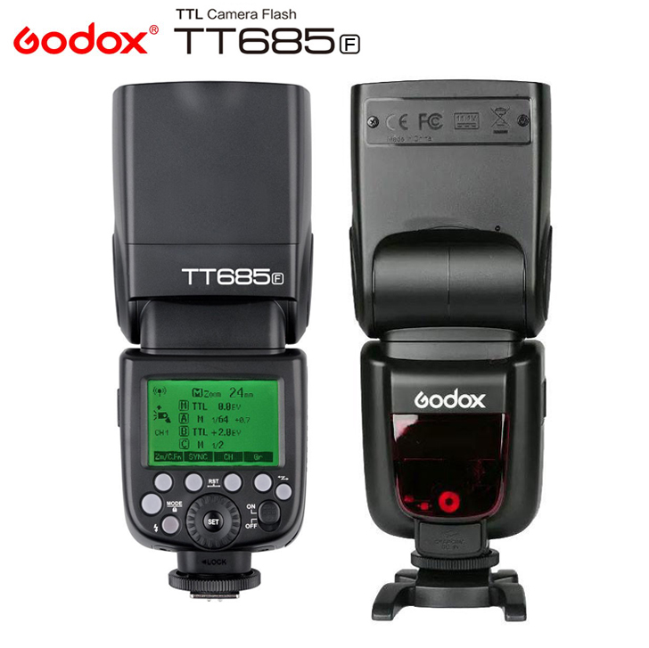 FLASH GODOX V1 TTL (Li-ion Round) Head Camera For Nikon