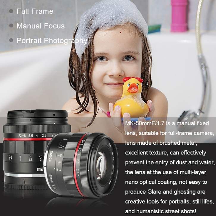 MEIKE 50mm F1.8 Auto Focus Lens for Nikon Z Mount