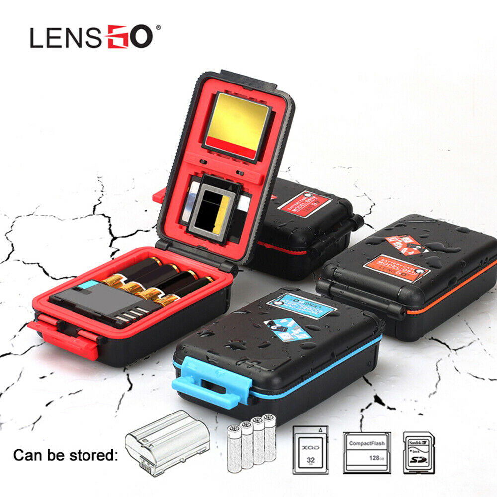 กล่องใส่การ์ด LENSGO D910 MINI BATTERY 6SD CASE