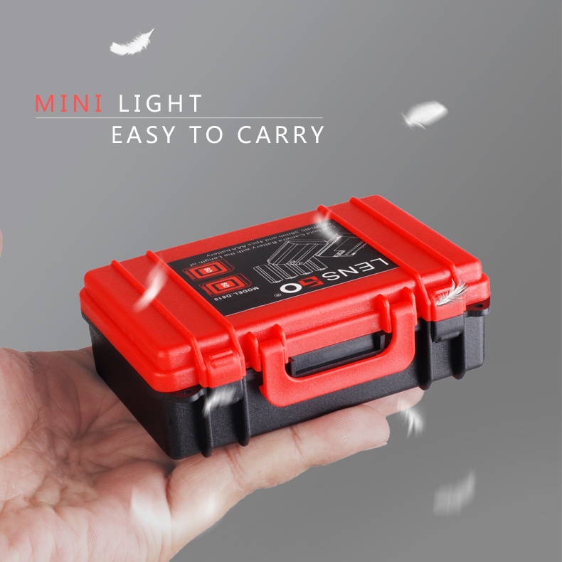 กล่องใส่การ์ด LENSGO D810 MINI BATTERY 4SD CASE