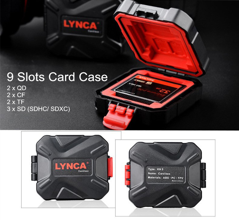 กล่องใส่การ์ด LYNCA KH5 MEMORY CARD BOX