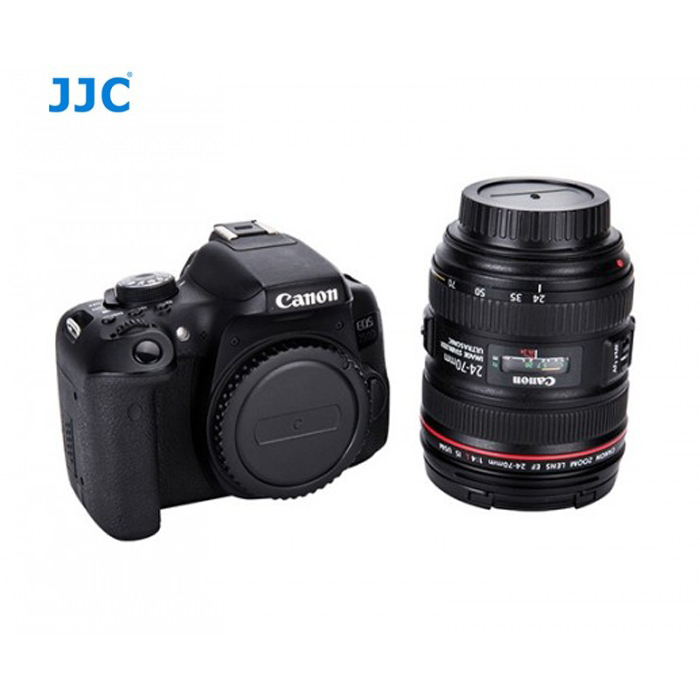 JJC L-R1 Rear Lens and Body Cap Cover for Canon EOS & EF/EF-S