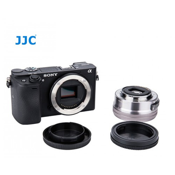 JJC L-R9 Rear Lens and Body Cap Cover for Sony E Mount