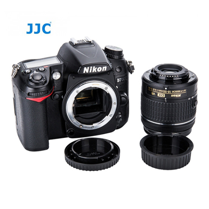 JJC L-R16 Rear Lens and Body Cap Cover for Nikon F