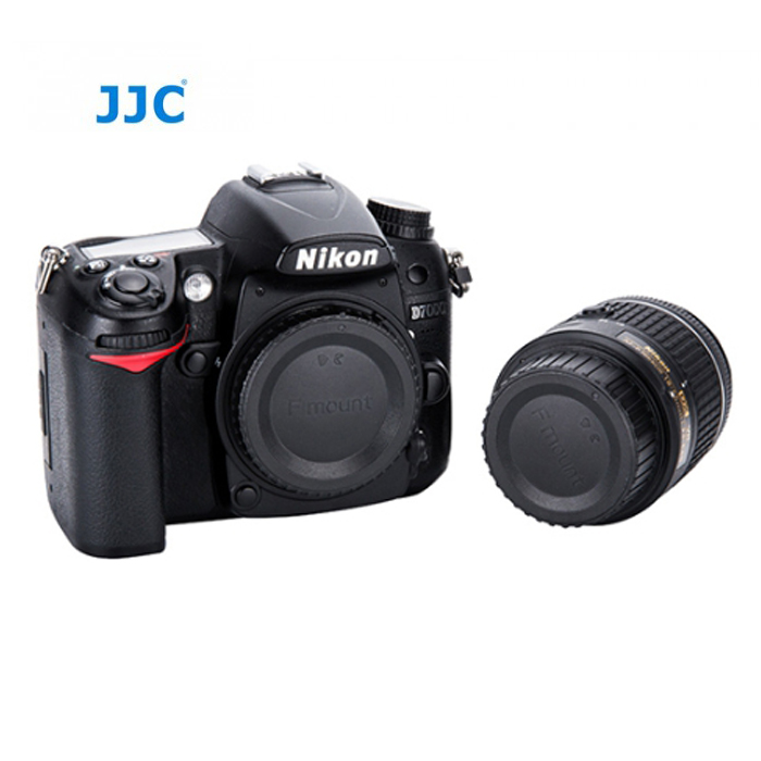 JJC L-R16 Rear Lens and Body Cap Cover for Nikon F