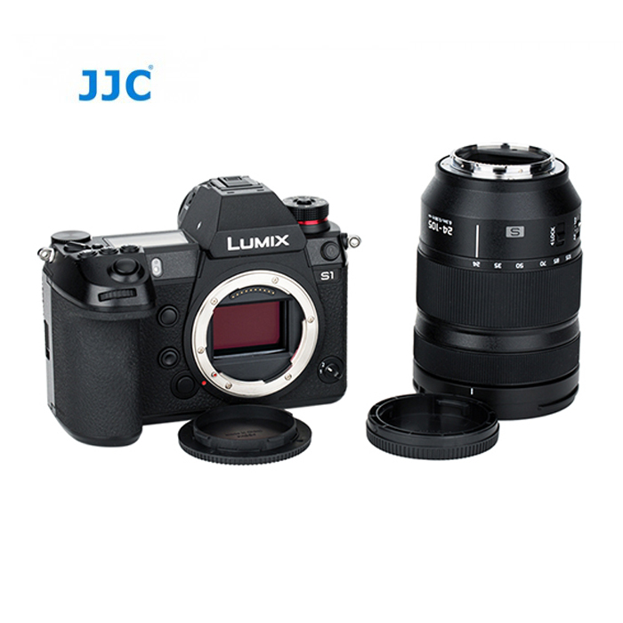 JJC L-RLL Rear Lens and Body Cap Cover for Panasonic Leica Sigma L mount JJC L-RLL Rear Lens and Body Cap Cover for Panasonic Leica Sigma L mount