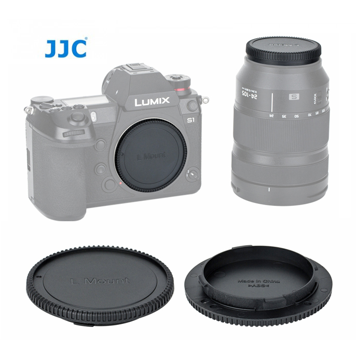 JJC L-RLL Rear Lens and Body Cap Cover for Panasonic Leica Sigma L mount