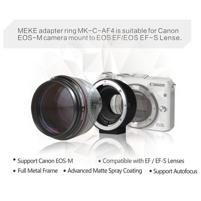 K&F Concept LENS ADAPTER FD - EOS M (KF06.138)