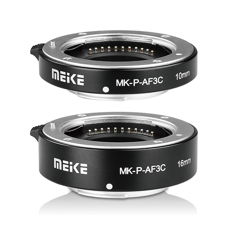 MEIKE MK-P-AF3C Metal Auto Focus Macro Extension Tube Set for M43 (Olympus/Panasonic)