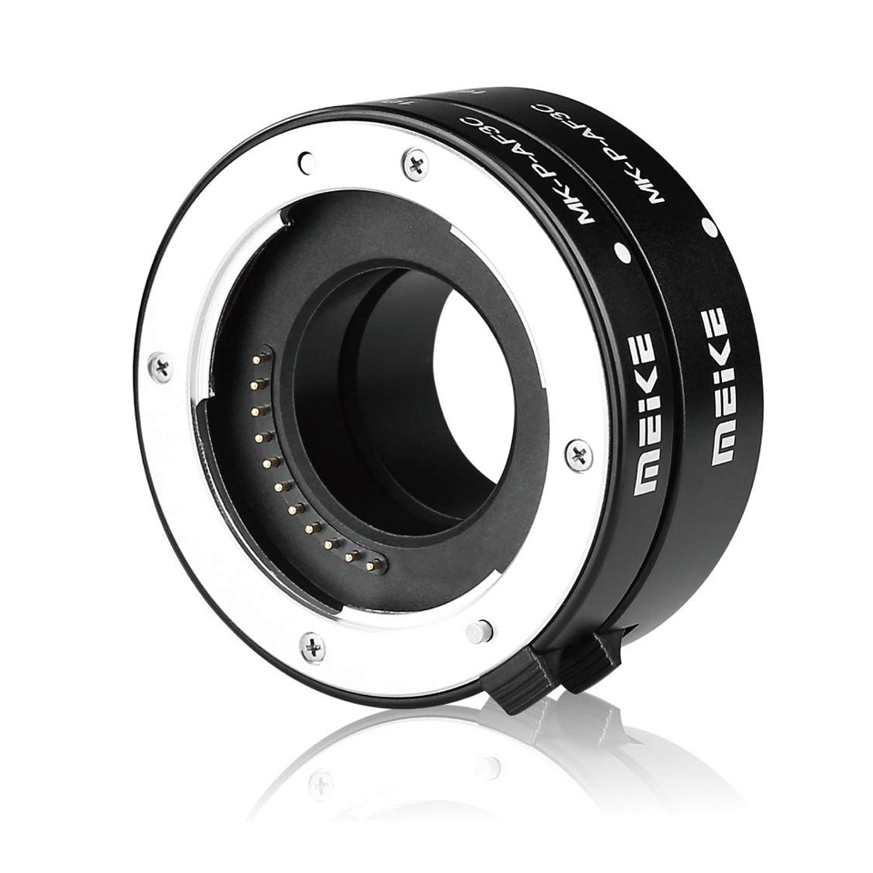 MEIKE MK-P-AF3C Metal Auto Focus Macro Extension Tube Set for M43 (Olympus/Panasonic)