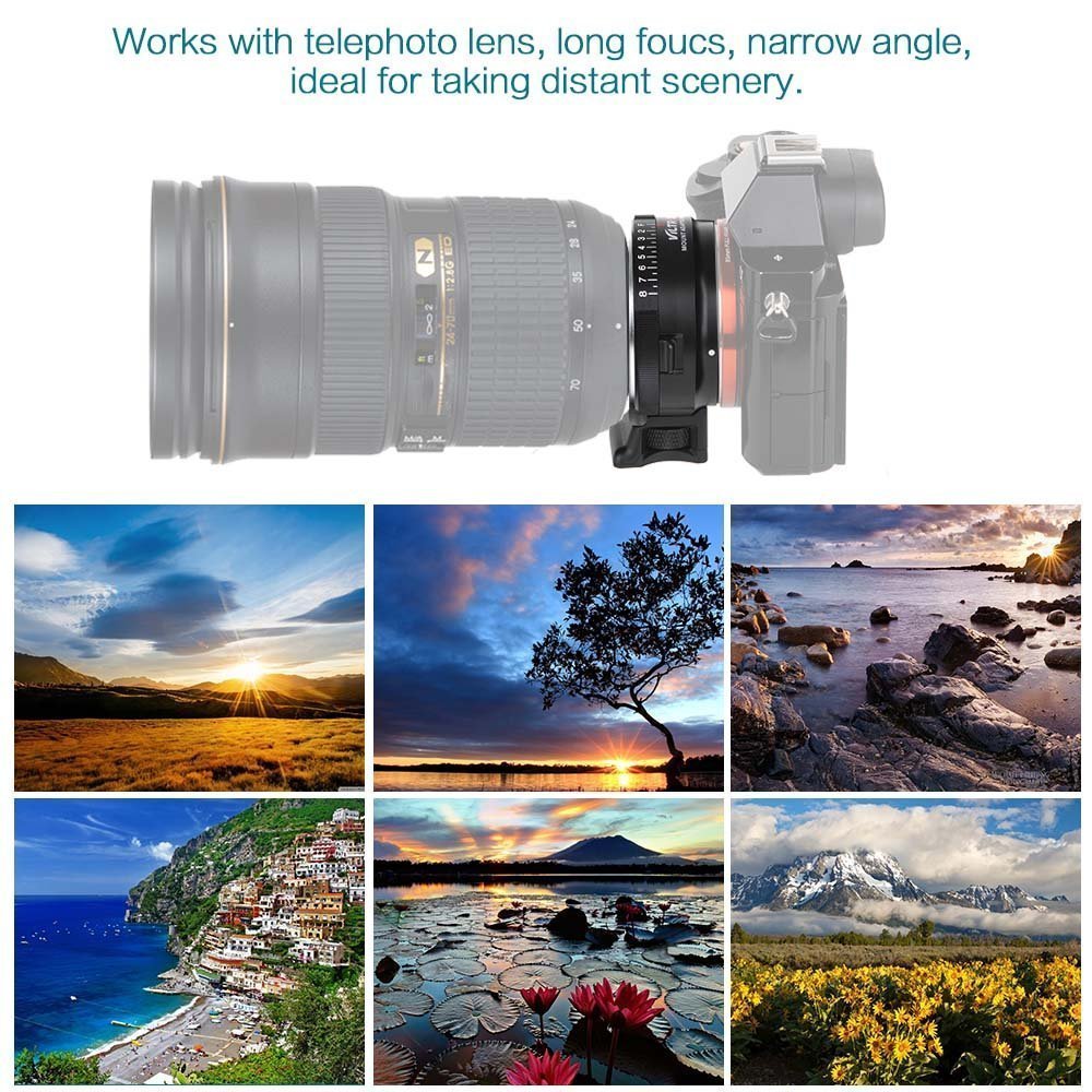 Viltrox EF-NEX IV Auto Focus Lens Mount Adapter