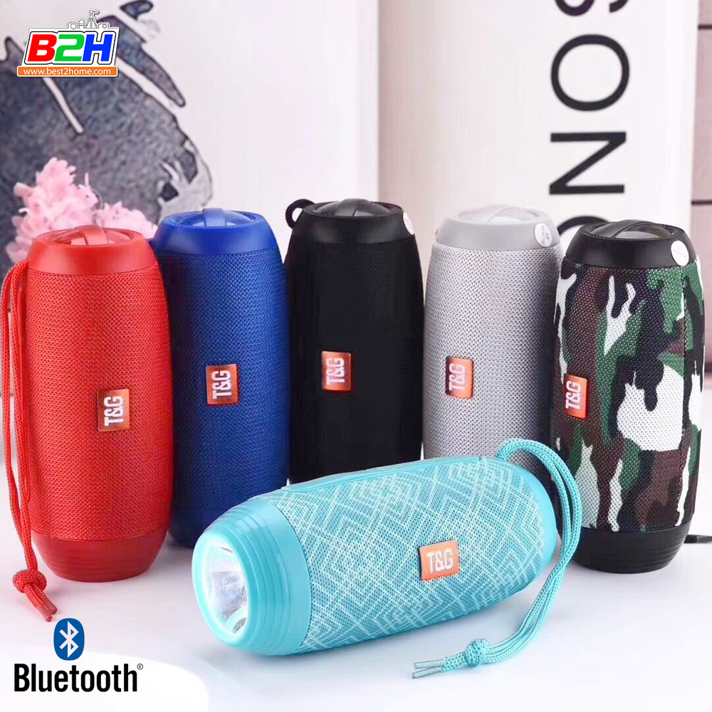 ลำโพงบลูทูธ TG602 Wireless Bluetooth Speaker มีไฟฉาย ลำโพงบลูทูธ TG602 Wireless Bluetooth Speaker มีไฟฉาย